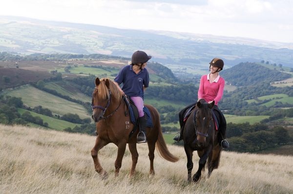 Wales brecon beacons horse riding